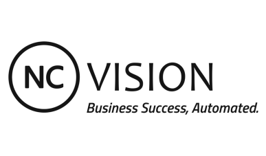 Logo der Firma NC Vision, Business Success, Automated.